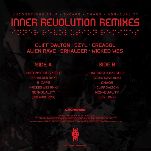 Calagad 13, Fan Erhalder, Wicked Wes, Creasol, Alien Rave, Cliff Dalton, 5ZYL – Inner Revolution Remixes