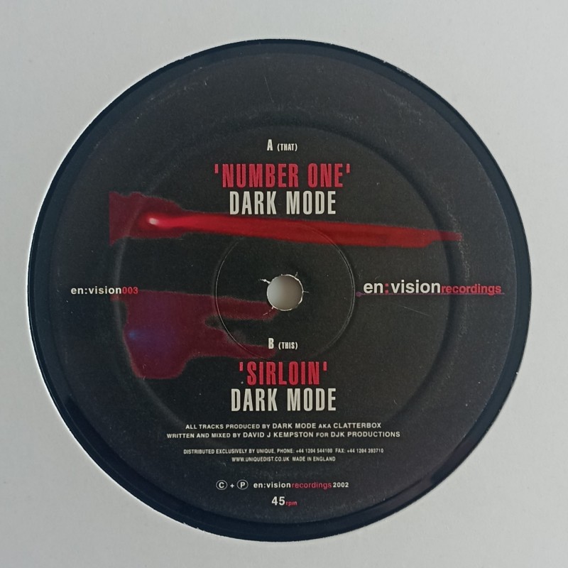 Dark Mode ‎– Number One / Sirloin