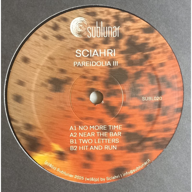 Sciahri – Pareidolia III