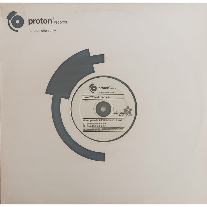 Dave 202 – Street Parade 2000 (Believe In Love)