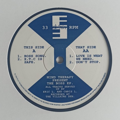 Mind Therapy ‎– The Boss EP.