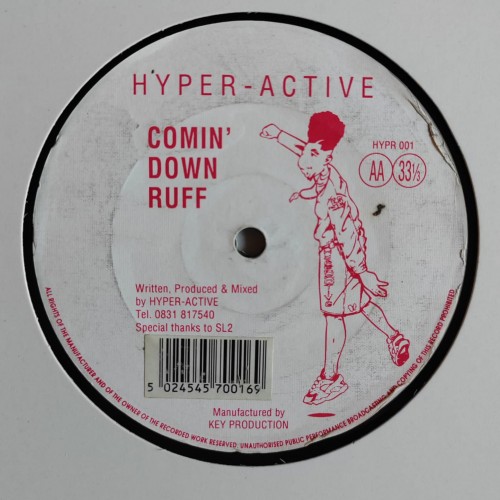Hyper-Active – Gotta Get Up / Comin' Down Ruff
