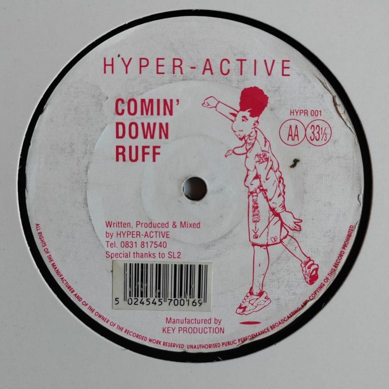 Hyper-Active – Gotta Get Up / Comin' Down Ruff
