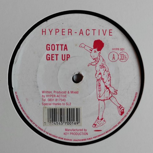 Hyper-Active – Gotta Get Up / Comin&#039; Down Ruff