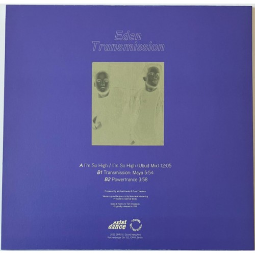 Eden Transmission – I&#039;m So High (Reissue, Remastered)