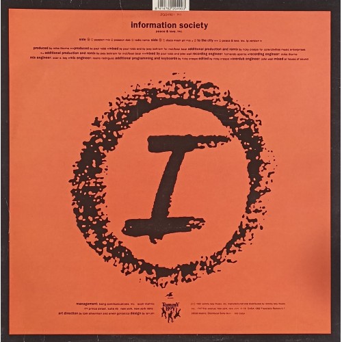 Information Society – Peace &amp; Love, Inc.