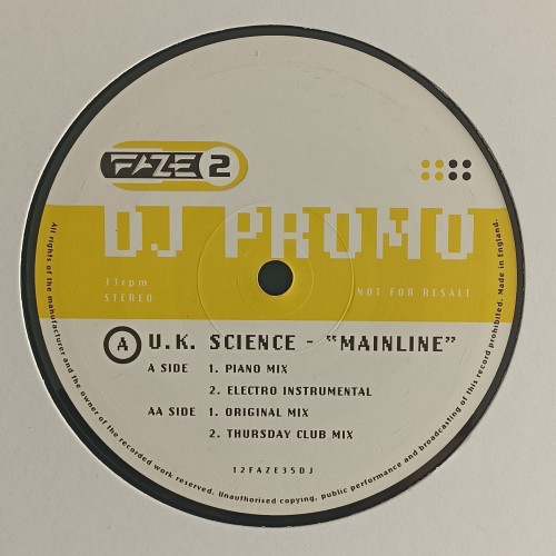 UK Science – Mainline