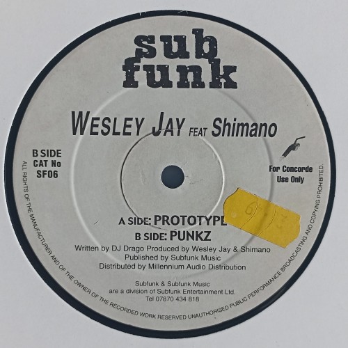 Wesley Jay Feat Shimano – Prototype / Punkz