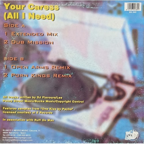 DJ Flavours – Your Caress (All I Need)
