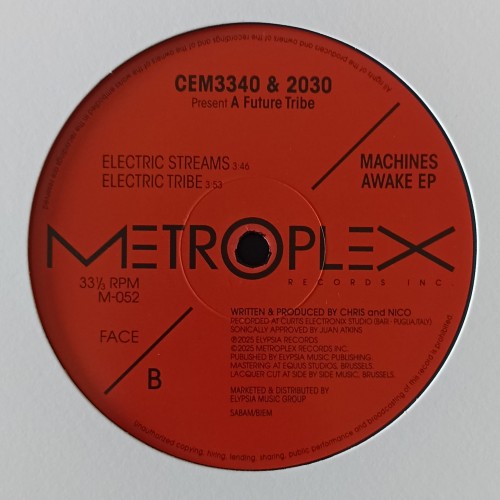 CEM3340 &amp; 2030 Present A Future Tribe – Machines Awake EP