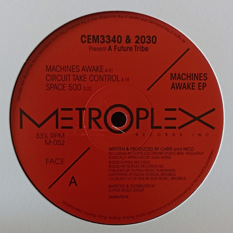 CEM3340 & 2030 Present A Future Tribe – Machines Awake EP