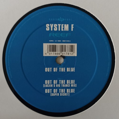 SYSTEM F - OUT OF THE BLUE